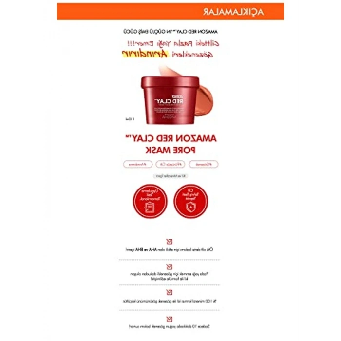 Kırmızı Kil Maskesi, Gözenek Karşıtı