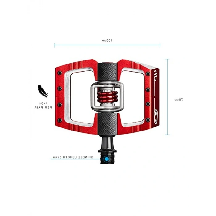 Kırmızı Mallet DH Pedal, 2018 Model, Yüksek Performans