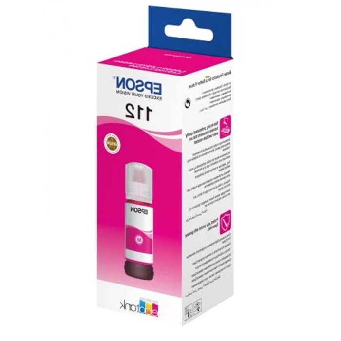 Kırmızı Mürekkep Şişesi, Yüksek Kapasite 112 ECOTANK