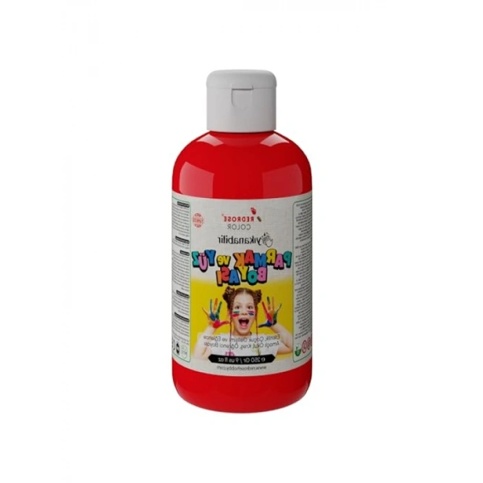Kırmızı Parmak Boyası, 250gr