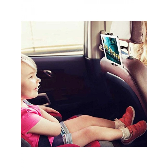 Kırmızı Renkli Araç Telefon ve Tablet Tutucu, Pratik ve Kullanışlı Tasarım