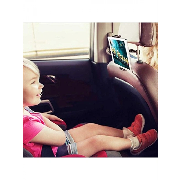 Kırmızı Renkli Araç Telefon ve Tablet Tutucu, Pratik ve Kullanışlı Tasarım
