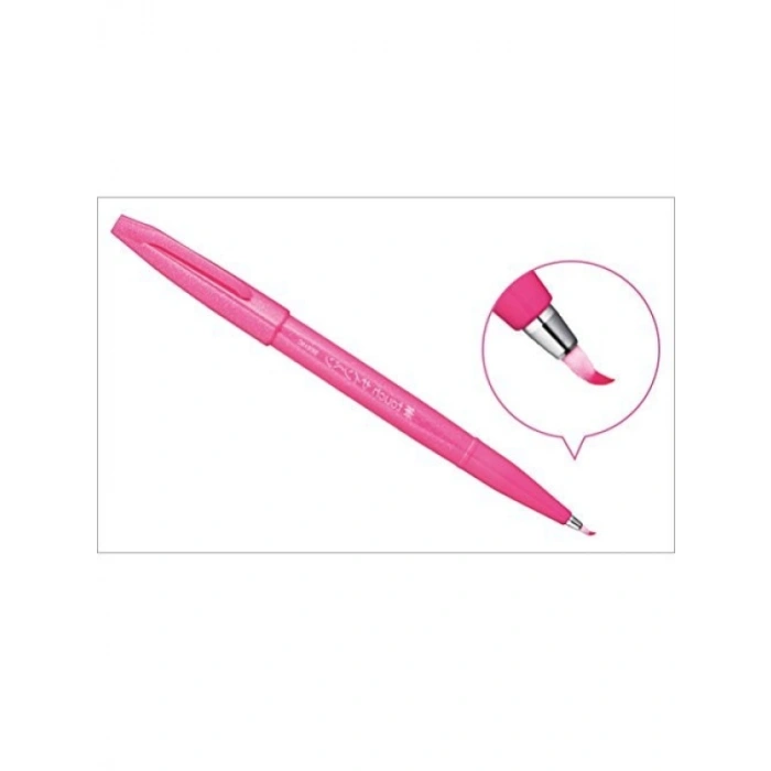 Kırmızı Renkli Dayanıklı Fırça Kalem