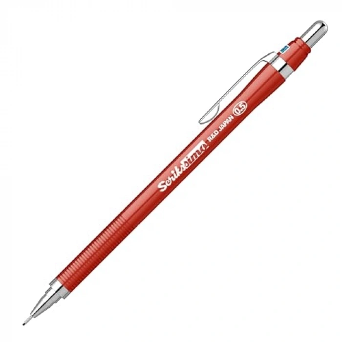 Kırmızı Renkli Mekanik Kurşun Kalem, 0.5 mm Uç