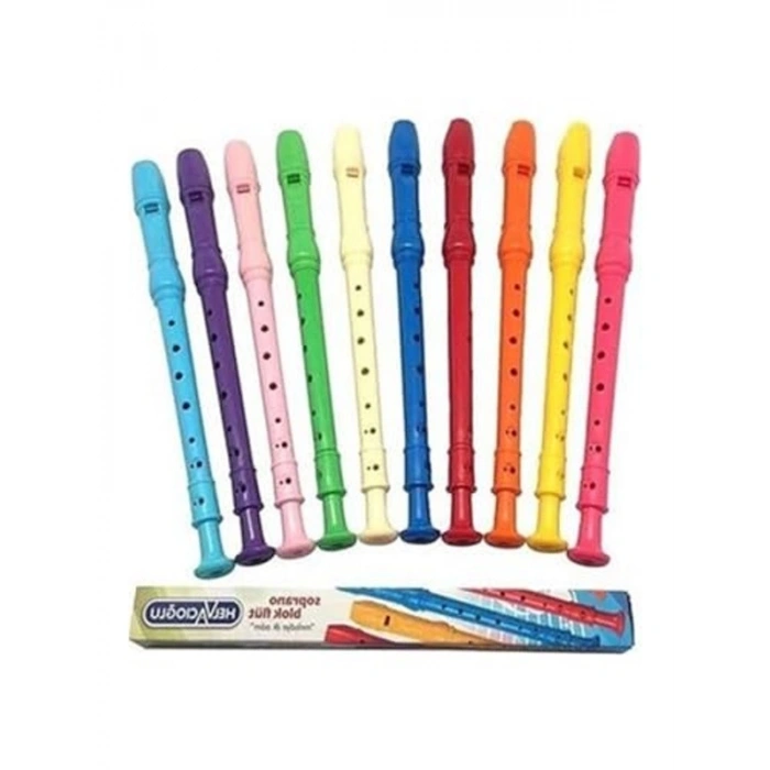 Kırmızı Renkli Soprano Blok Flüt, Yeni Başlayanlar için