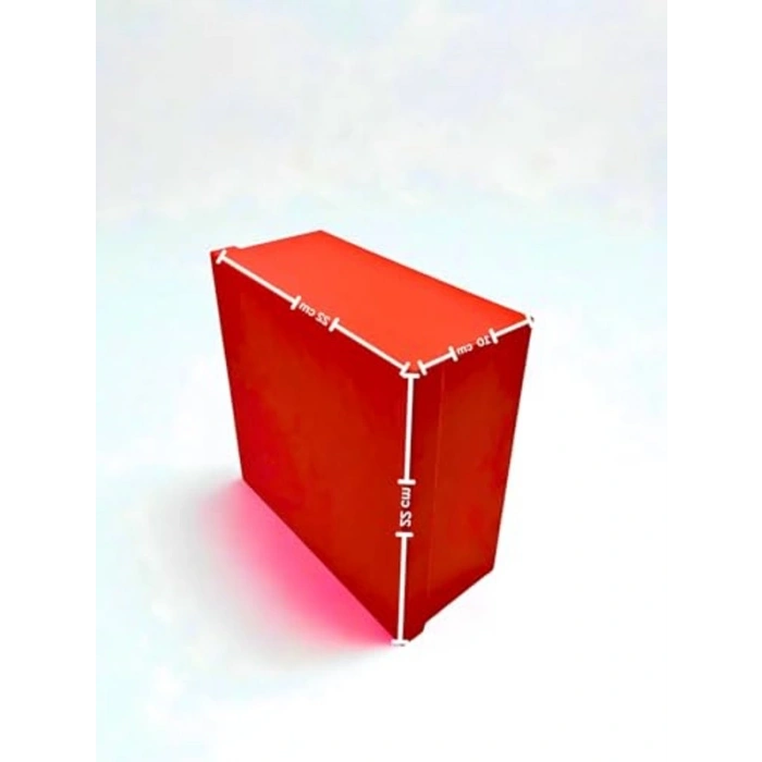 Kırmızı Sert Mukavva Hediye Kutusu, Premium Tasarım