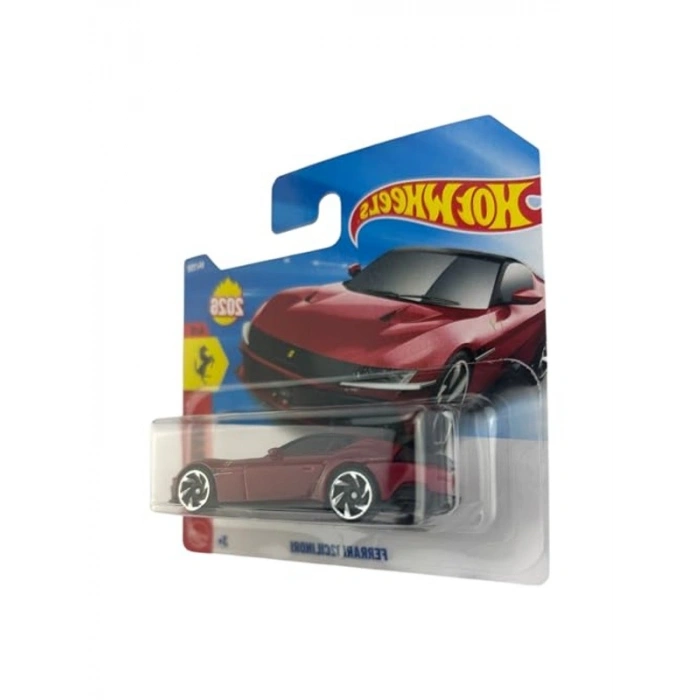 Kırmızı Süper Spor Araba Modeli: 1:64 Ölçek