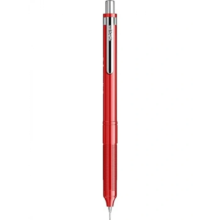 Kırmızı Versatil Kalem, 0.5 mm Uç ile Keskin Çizim