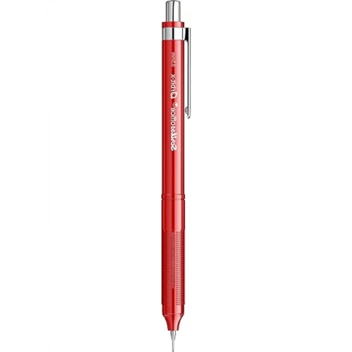 Kırmızı Versatil Kalem, 0.5 mm Uç ile Keskin Çizim