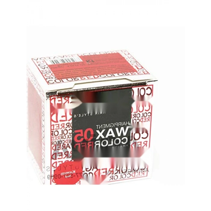 Kırmızı Wax 120 Gr - Profesyonel Saç Ürünü