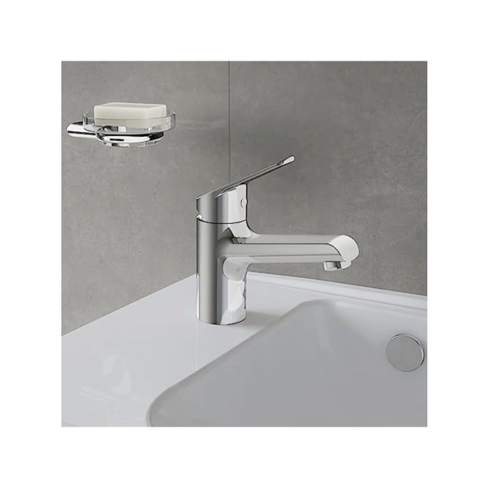 Kısa Lavabo Bataryası, Krom Kaplama, Modern Tasarım