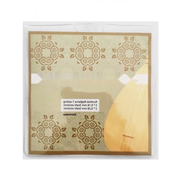 Kısa Sap Sazlar İçin 0.18 Saz Teli Seti - 7 Tel