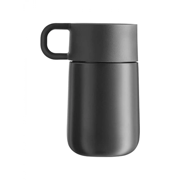 Kısa Yalıtımlı Termos, 300 ml, Antrasit