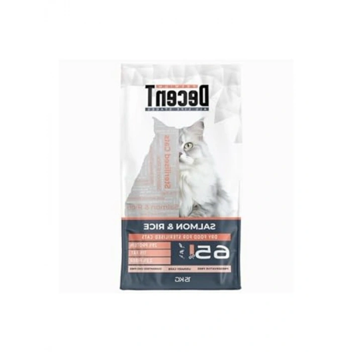 Kısırlaştırılmış Kedi Maması, Balıklı ve Pirinçli 15 Kg