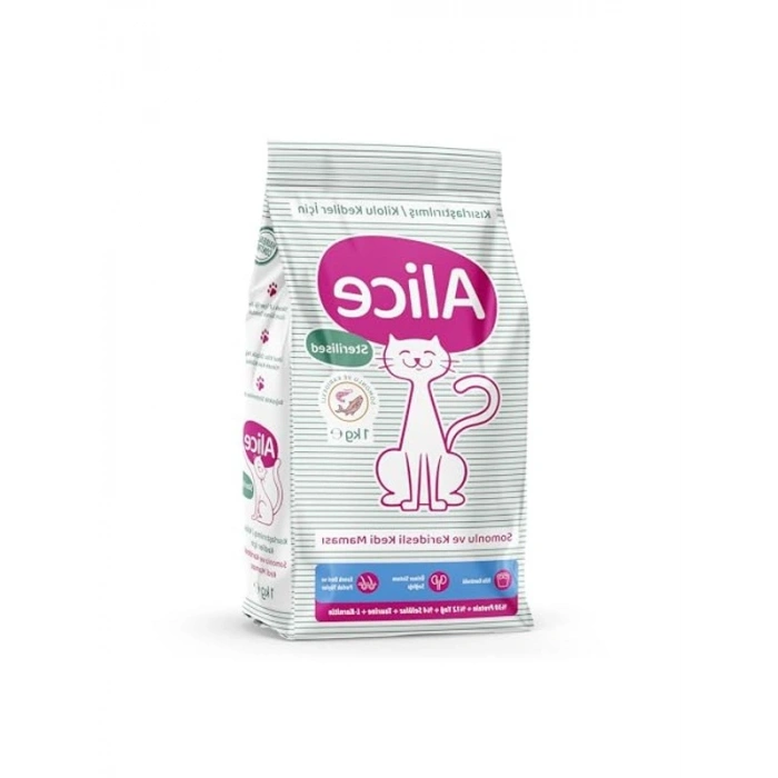 Kısırlaştırılmış Kediler için Somonlu Karidesli Mama 6x1 kg