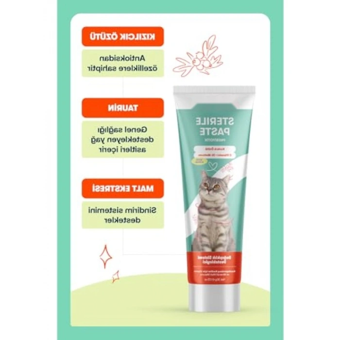 Kısırlaştırılmış Kedilere Özel Malt Macunu - 30 g