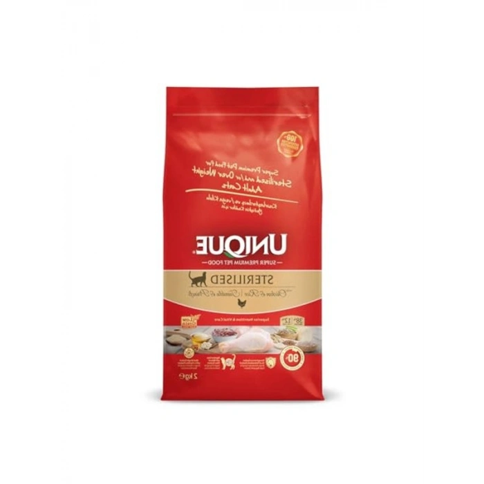 Kısırlaştırılmış Tavuklu Kedi Maması - 2 kg