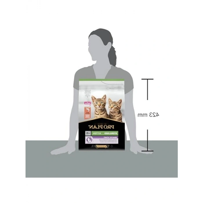 Kısırlaştırılmış Yavru Kediler İçin Kuru Mama - 3 Kilogram