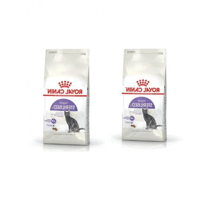 Kısırlaştırılmış Yetişkin Kedi Kuru Maması 400 g, İki Adet