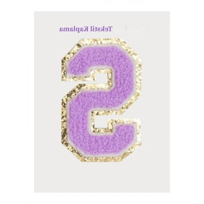 Kişiselleştirilebilir Premium Harf Sticker - Tekstil Kaplama Tasarım