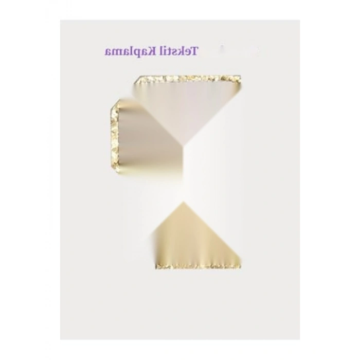 Kişiselleştirilebilir Premium Harf Sticker - Tekstil Kaplama Tasarım