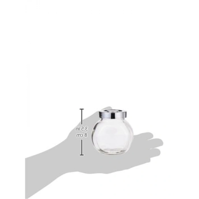 Kısmen Şeffaf Cam Kavanoz Seti, 4 Adet (15 cl)