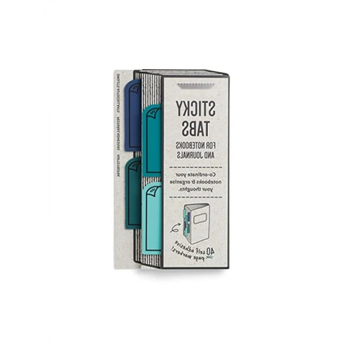 Kitap Ayracı ve Post-It Seti - Mavi