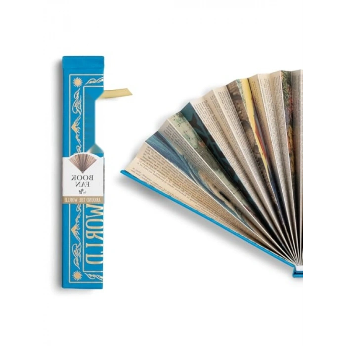 Kitap Şeklinde Dekoratif Yelpaze