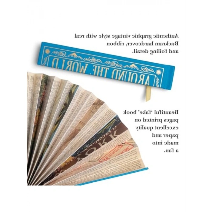 Kitap Şeklinde Dekoratif Yelpaze