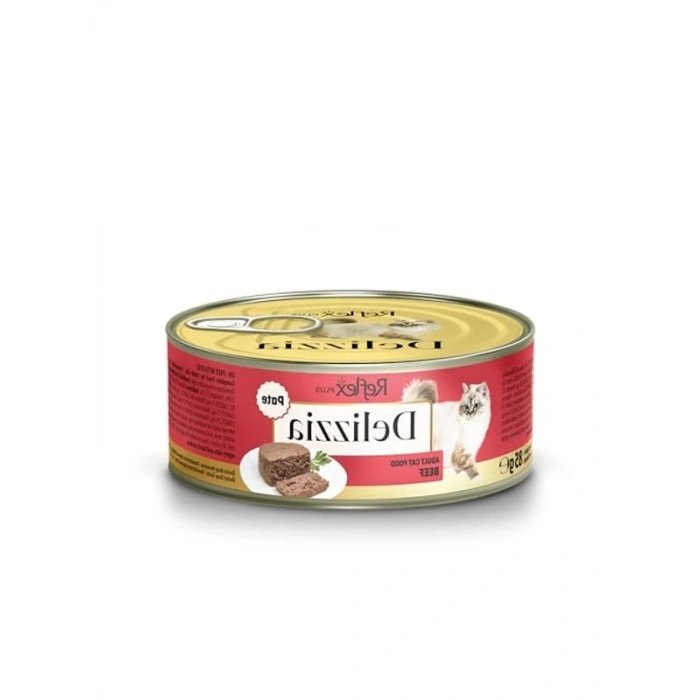 Kıyılmış Dana Etli Yetişkin Kedi Maması 85 Gr