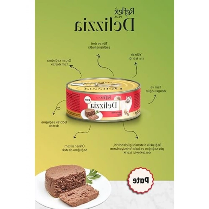 Kıyılmış Dana Etli Yetişkin Kedi Maması 85 Gr