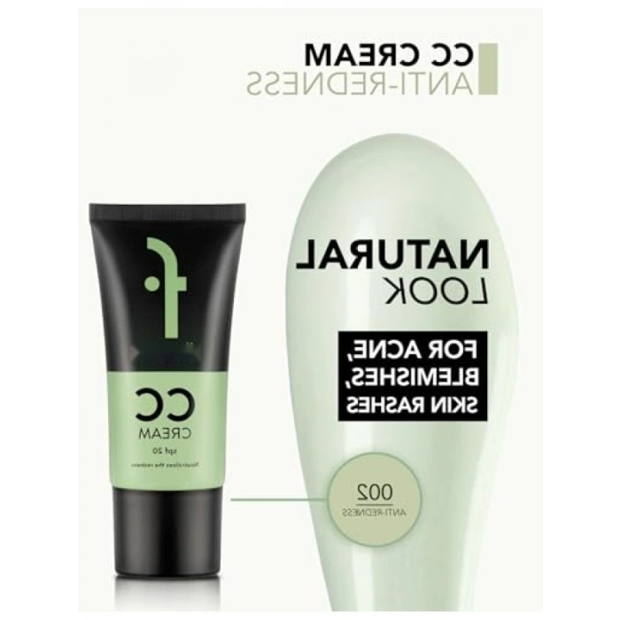 Kızarıklık Giderici CC Krem - SPF20, Anti-Redness