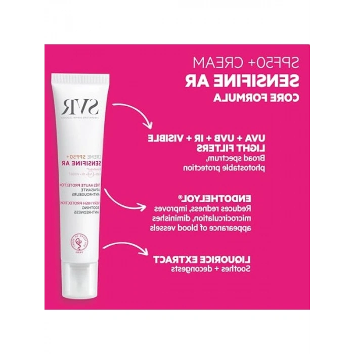 Kızarıklık Karşıtı Güneş Kremi, 40 ml, SPF 50
