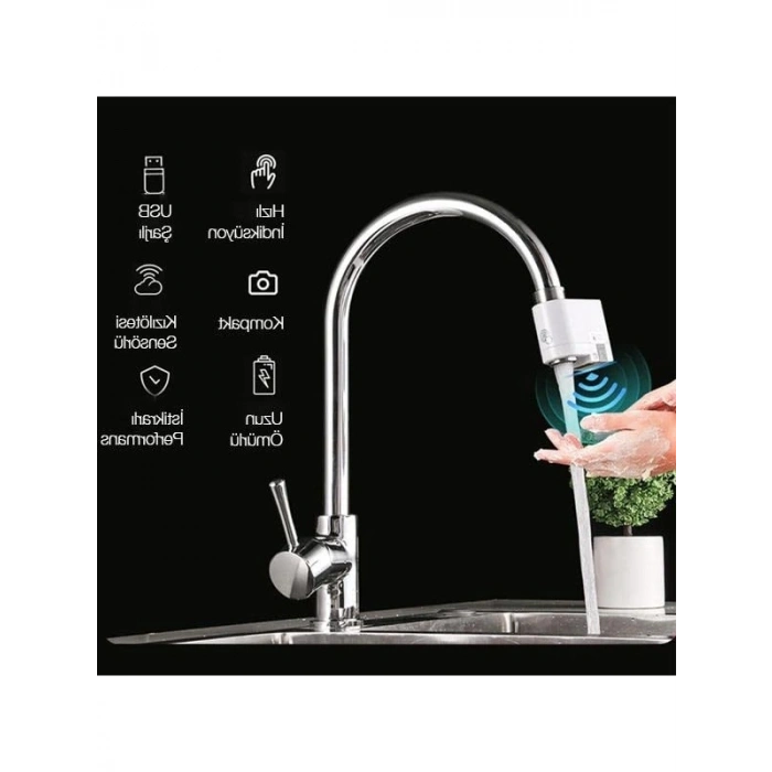 Kızılötesi Sensörlü Su Tasarruflu Musluk Başlığı