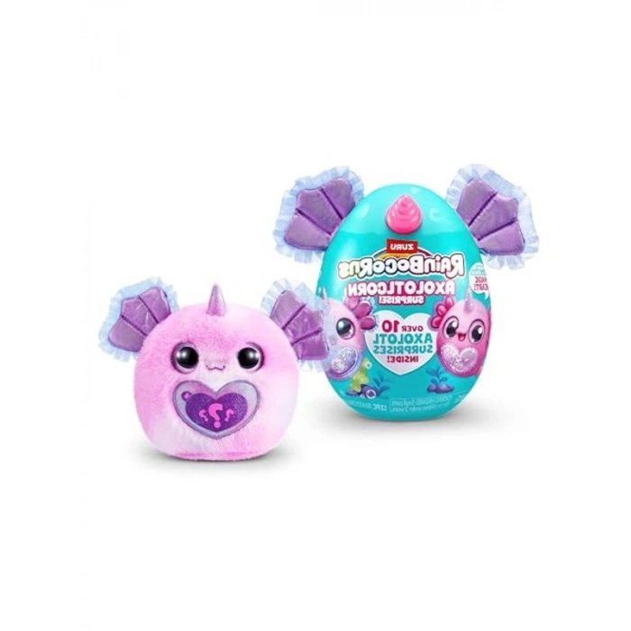 Kızlar için Koleksiyon Peluş Oyuncak, Sevimli Axolotlcorn Sürpriz Figürü