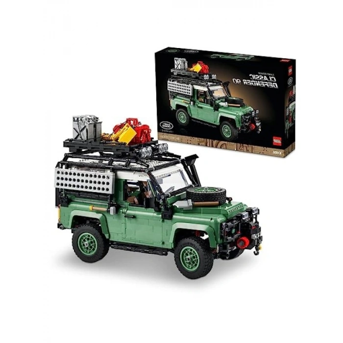 Klasik Arazi Aracı Modeli - Yetişkinler İçin Eğlenceli Yapım Seti