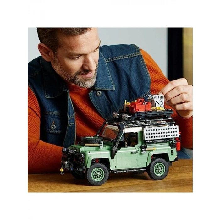 Klasik Arazi Aracı Modeli - Yetişkinler İçin Eğlenceli Yapım Seti