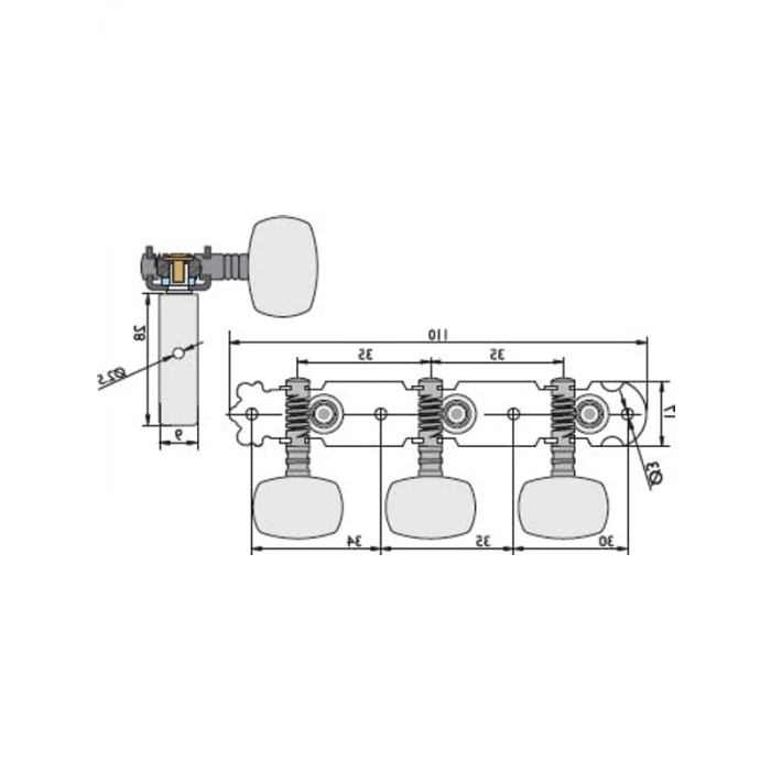 Klasik Gitar Burgusu, Tüm Klasik Gitarlara Uygun