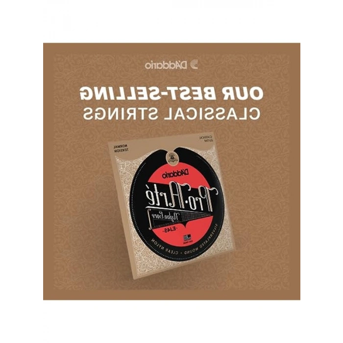 Klasik Gitar Tel Seti, 4/4 Boyut, Silverplated Wound