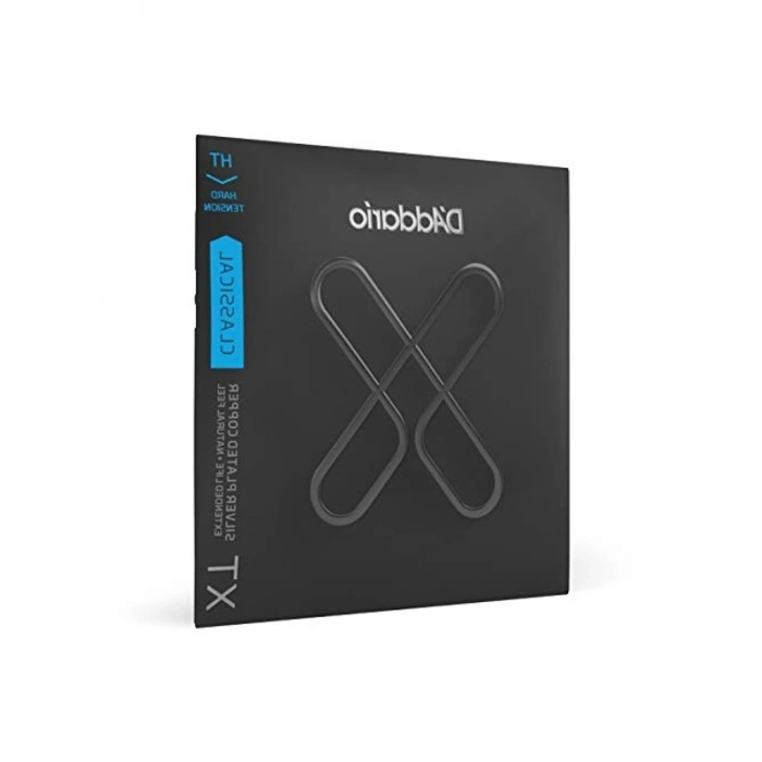 Klasik Gitar Tel Seti, Gümüş Kaplama ve Nylon Koro ile