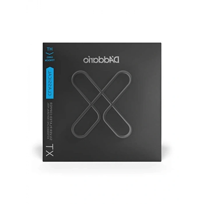 Klasik Gitar Tel Seti, Gümüş Kaplama ve Nylon Koro ile