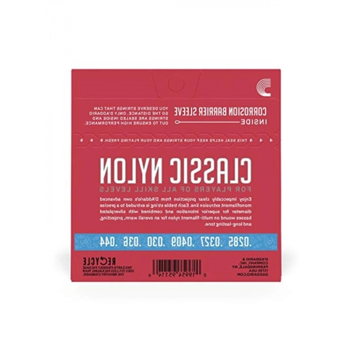 Klasik Gitar Tel Seti - Yüksek Kalite, Silverplated Wound