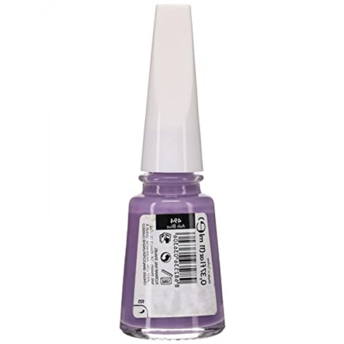 Klasik Parlak Bitişli Oje - Yüksek Pigmentli - Kül Mavisi