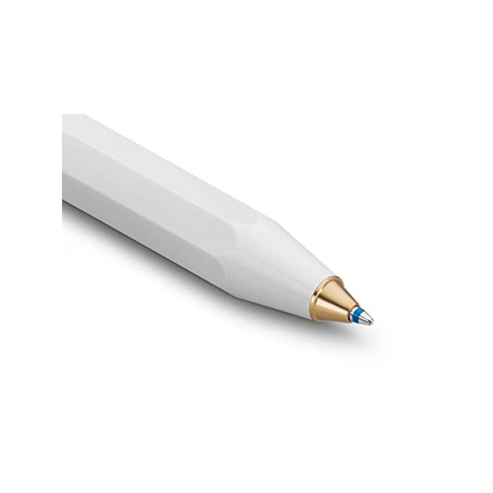 Klasik Tükenmez Kalem - Beyaz Renk