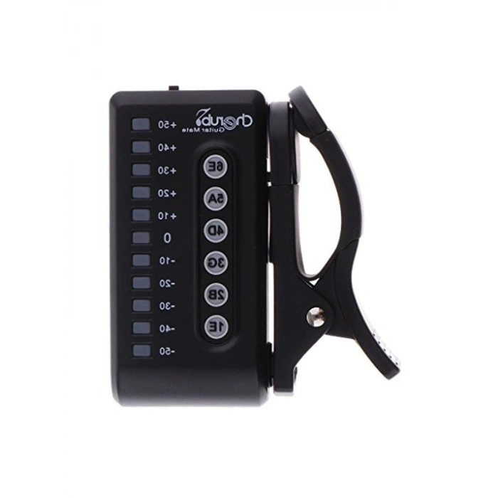 Klipsli Akort Cihazı - LED Ekran ile Akustik ve Elektro Gitarlar için