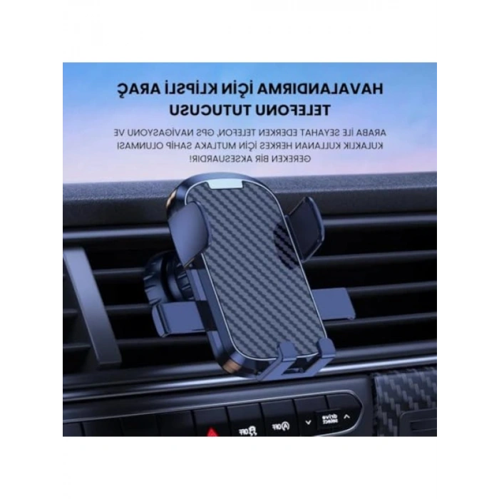 Klipsli Araç Havalandırma Telefon Tutucu