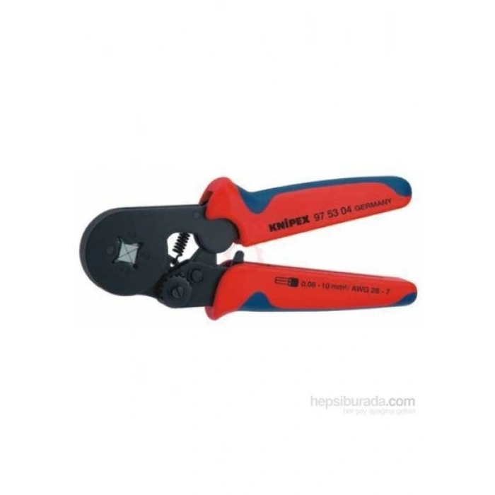 Knipex Dörtçene Yüksük Sıkma Pensi 97 53 04
