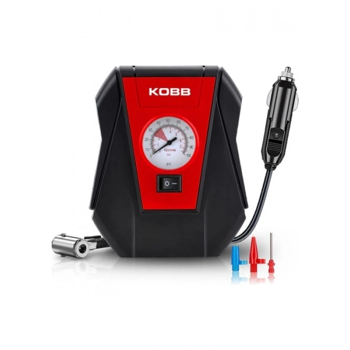 Kobb KB100 12VOLT 100 Psı Analog Göstergeli Hava Lastik Şişirme Pompası