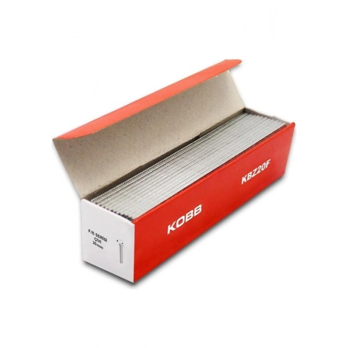 Kobb KBZ20F 20MM 2500 Adet F/e/j/8 Serisi Ağır Hizmet Tipi Kesik Başlı Çivi