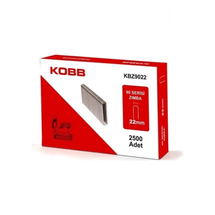 Kobb Kbz9022 22mm 2500 Adet 90 Serisi Ağır Hizmet Tipi Zımba Teli